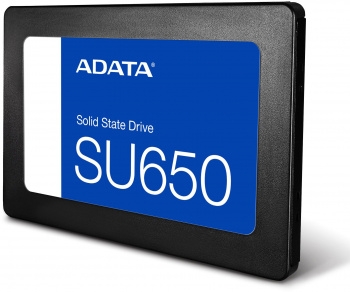  SSD Adata 240GB Ultimate SU650, 2.5, SATA III, [R/W - 520/450 MB/s] 3D-NAND New Ret. Pac