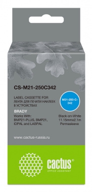   Cactus CS-M21-250C342   Brady BMP21-PLUS, BMP21, BMP21-LAB