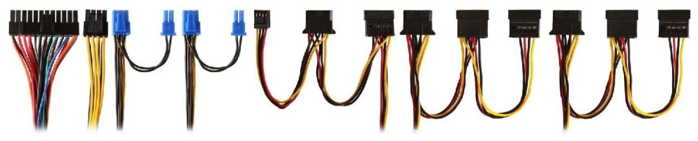   900W ExeGate 900PPE (ATX, APFC,  80% (80 PLUS), 12cm fan, 24pin, 2x(4+4)pin, PCIe, 5