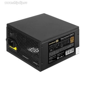   1200W ExeGate 80 PLUS Bronze 1200PPH (ATX, APFC, SC,  89% (80 PLUS Bronze), 12cm fa