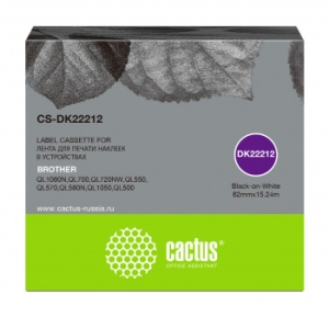   Cactus CS-DK22212   Brother P-touch QL-500, QL-550, QL-700, QL-800
