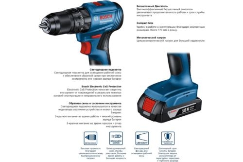 - Bosch GSB 185-LI . : (  ) (06019K3100)
