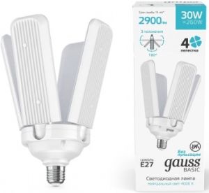   Gauss Basic 11732232 30 .:E27  220B 4000K .... (.:1