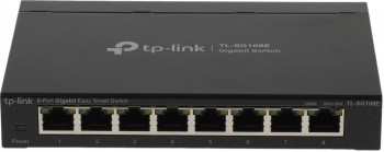  TP-Link SMB  TL-SG108E 8-port Desktop Gigabit Switch, 8 10/100/1000M RJ45 ports