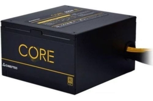   Chieftec CORE 500W, ATX 12V 2.3 PSU,W/12cm Fan,80 plus Gold, BBS-500S Bulk