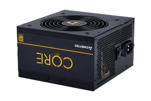   Chieftec CORE 500W, ATX 12V 2.3 PSU,W/12cm Fan,80 plus Gold, BBS-500S Bulk