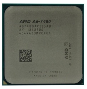  AMD A6 2C/2T 7480 (3.8GHz,1MB,65W,FM2+) tray, Radeon R5 Series