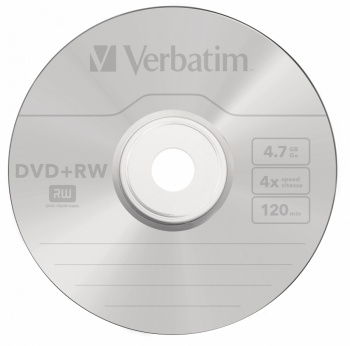  DVD+R Verbatim 4.7Gb 16x Cake Box (10) (43498)