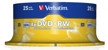  DVD+R Verbatim 4.7Gb 16x Cake Box (10) (43498)
