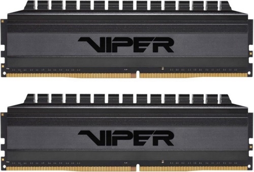   DDR 4 DIMM 8Gb (4GBx2) PC24000, 3000Mhz, Patriot BLACKOUT Kit (PVB48G300C6K) (ret