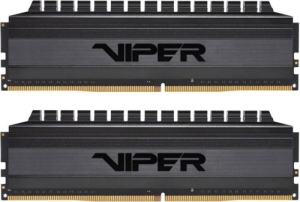   DDR 4 DIMM 8Gb (4GBx2) PC24000, 3000Mhz, Patriot BLACKOUT Kit (PVB48G300C6K) (ret