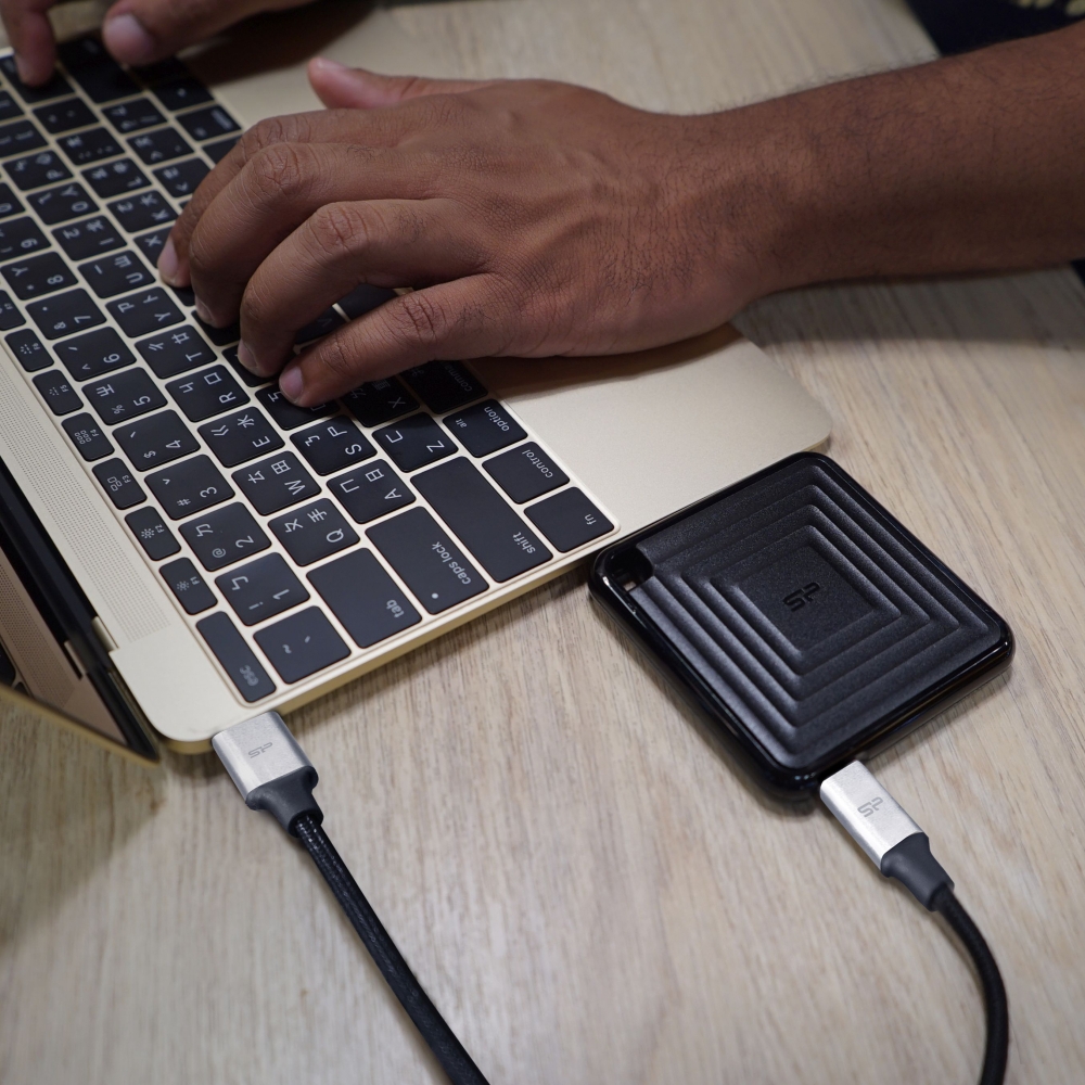   1TB Silicon Power PC60, External, USB 3.2 Type-C [R/W - 540/500 MB/s] 