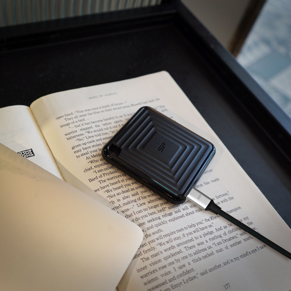   1TB Silicon Power PC60, External, USB 3.2 Type-C [R/W - 540/500 MB/s] 
