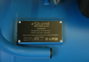   Sturm! AC93150P, 2000 , 50, 340/, 8, 2850/ Professional