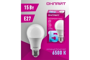   OLL-A60-15-230-6.5K-E27