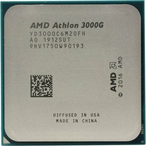  AMD Athlon 3000G AM4 OEM, YD3000C6M2OFH