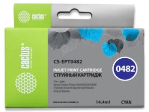   Cactus CS-EPT0482   Epson Stylus Photo R200/ R220/ R300/ R320/ R340 (16m