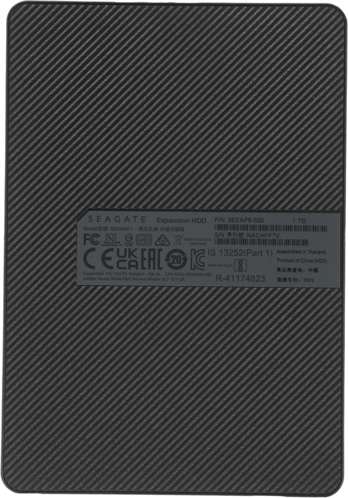    USB3 1TB EXT. BLACK STKM1000400 SEAGATE
