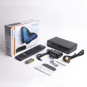    DVB-T2/C HD HD-350 ,  DOLBY DIGITAL, HEVC  Electronics