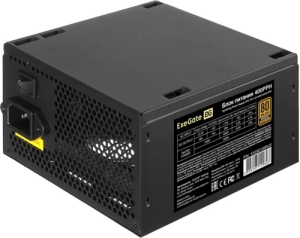   400W ExeGate 80 PLUS Bronze 400PPH (ATX, APFC, SC,  88% (80 PLUS Bronze), 12cm fan,