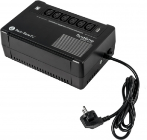  Systeme Electri Back-Save, 600VA/360W, 230V, Line-Interactive, AVR, 6xC13 Outlets, USB charge(t