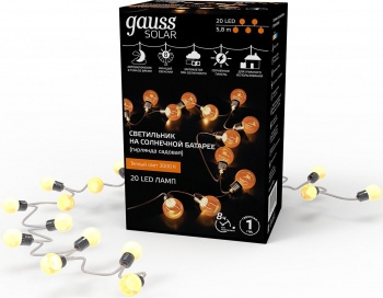      20 LED      Solar, 1/6