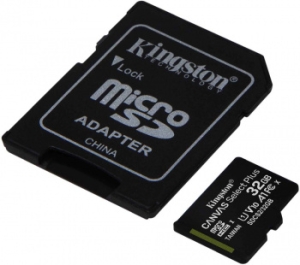   microSDHC 32GB  Class10 Kingston <SDCS2/32GB> Class10 UHS-I Canvas Select up to 100MB/s 