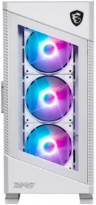  MSI MPG VELOX 100R WHITE, Global, 2xUSB 3.0, 1xType C, 4x120mm ARGB Fan, ARGB