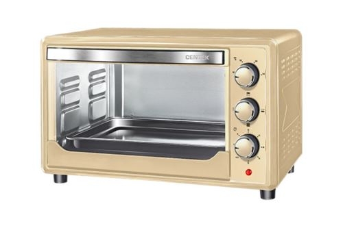 Жарочные шкафы Centek CT-1537-30 BEIGE (бежевый) <30л> 1600Вт, +противень 23см, 4 режима, 90мин, 320