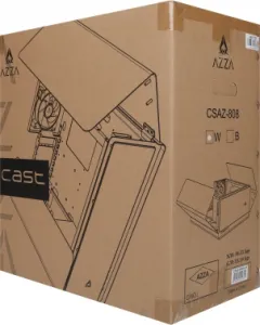  Azza Cast    ATX 3x120mm 2x140mm 2xUSB3.0 audio bott PSU