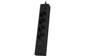   Cablexpert Exnovo, EXN-4-CU2-B-2, 4,16, 1xType-C PD, 30, 2USB, 2, . 4+,