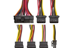   350W ExeGate UNS350 (ATX, PC, 12cm fan, 24pin, 4pin, 3xSATA, 2xIDE, FDD,  220V  