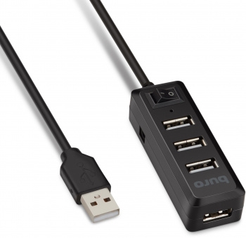  USB 2.0 Buro BU-HUB4-0.5L-U2.0 4. 