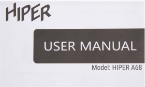  Hiper A68    ATX 1x92mm 2xUSB2.0 1xUSB3.0 audio bott PSU