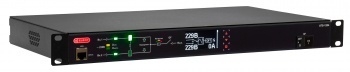    ELEMY RACK ATS, 1U, 220, 32, OLED, Ethernet, in (2) IEC309, out (2) C1