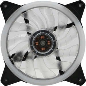  Digma DFAN-FRGB3 120x120x25mm 3-pin 4-pin (Molex)23dB 135gr LED Ret