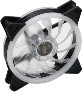  Digma DFAN-FRGB3 120x120x25mm 3-pin 4-pin (Molex)23dB 135gr LED Ret