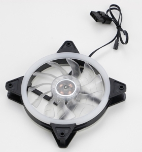  Digma DFAN-FRGB3 120x120x25mm 3-pin 4-pin (Molex)23dB 135gr LED Ret