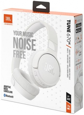   JBL Tune 670NC   bluetooth  (JBLT670NCWHT)
