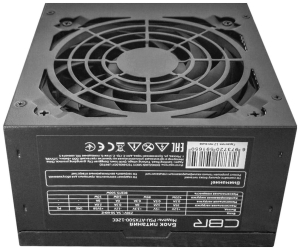   ATX CBR PSU-ATX500-12EC, 500W, 20+4pin/1*4+4pin/1*6pin/2*IDE/4*SATA, 12cm fan, black