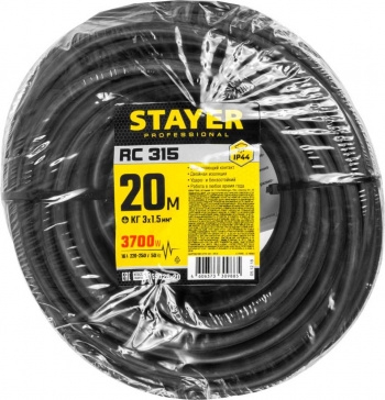 - RC 315, 20 , 3700 , 1 , IP44,  31,5 2, STAYER