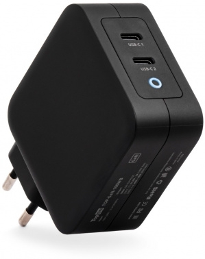   TopON TOP-GaN-100WB  100W 5V-20V 5A 2xUSB    LED 