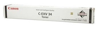 Тонер-картридж Canon C-EXV34BK черный (туба 23000стр) для iR C9060/C9065/C9070, IR Advance C2000ser/