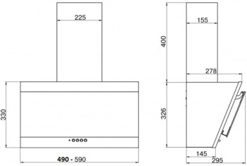  TITAN 50P-430-K3D BLACK ELIKOR