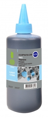 Чернила Cactus CS-EPT6735-250 светло-голубой 250мл для Epson L800/L810/L850/L1800
