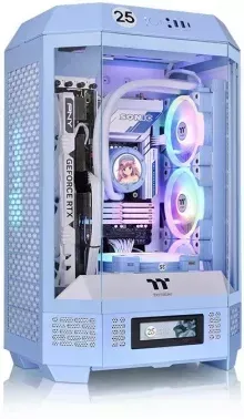  Thermaltake The Tower 300 Hydrangea    miniITX 8x120mm 6x140mm 2xUSB3.0 audio bot