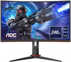  27 AOC C27G2ZU Black-Red (VA, , 1920x1080, 240Hz, 0.5 ms, 178/178, 300 cd/m, 80M