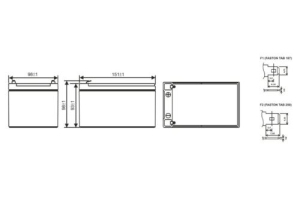  WBR GP 12120 12V 12Ah