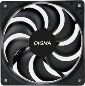  Digma DFAN-120-9 120x120x25mm 3-pin 4-pin (Molex)23dB 120gr Ret