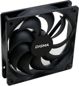  Digma DFAN-120-9 120x120x25mm 3-pin 4-pin (Molex)23dB 120gr Ret